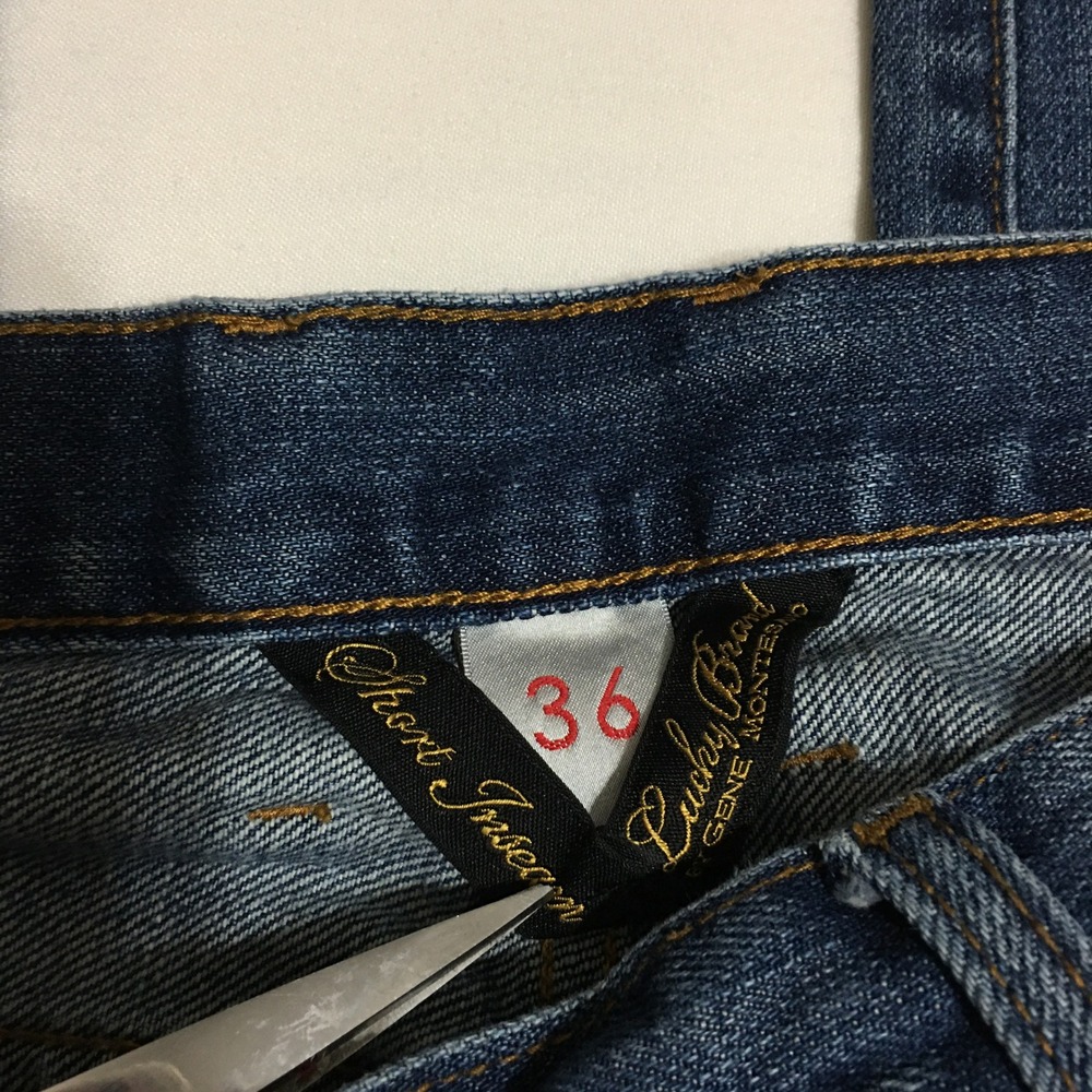 Lucky Brand Jeans Mens Size 36 Blue Straight Leg - Picture 2 of 10